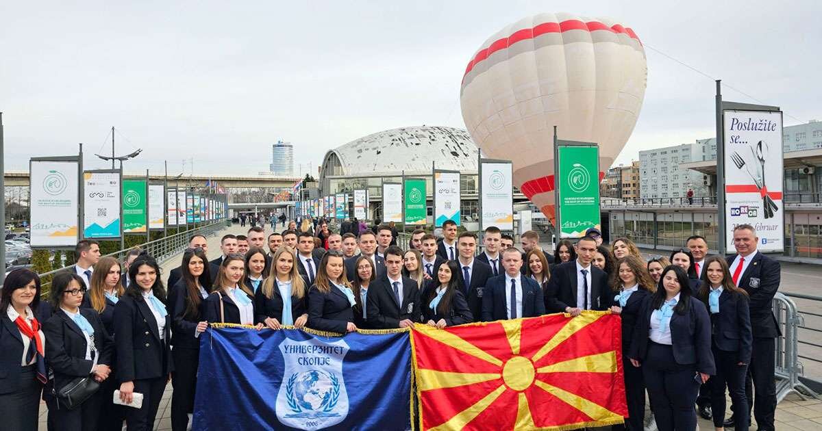 Наставно-научен практикум на студенти од Универзитетот Скопје: Меѓународен саем за туризам Белград