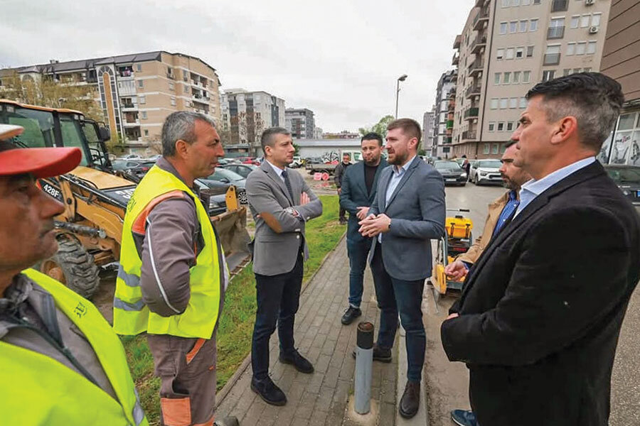 Митески: „Љубовта кон татковината се развива уште од најмала возраст .“ Извор: Општина Аеродром