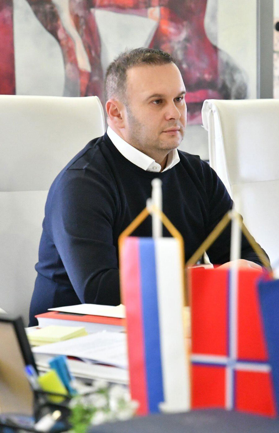 Љубиша Ќосиќ, градоначалник на Источно Сараево.